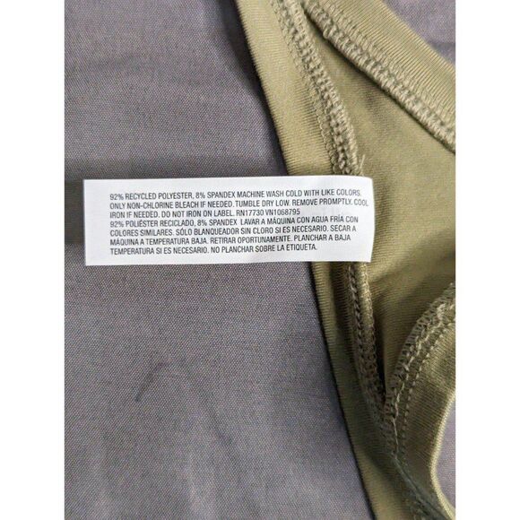 All in Motion Racerback Tank Top Olive Green - Picture 3 of 9